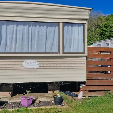 Static Caravan Situated At Wigbay, Stranraer Exterior photo